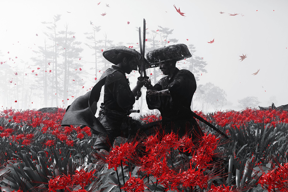 Обложка: Ghost of Tsushima