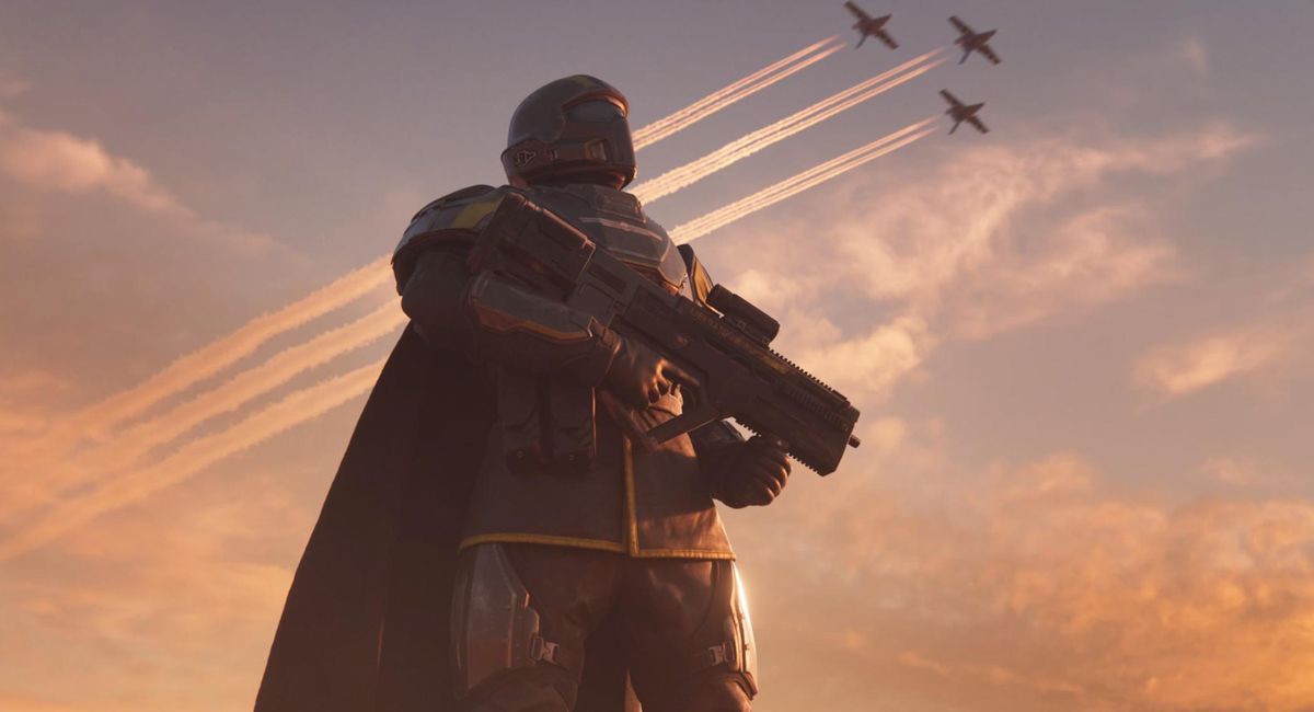 Обложка: скриншот Helldivers 2