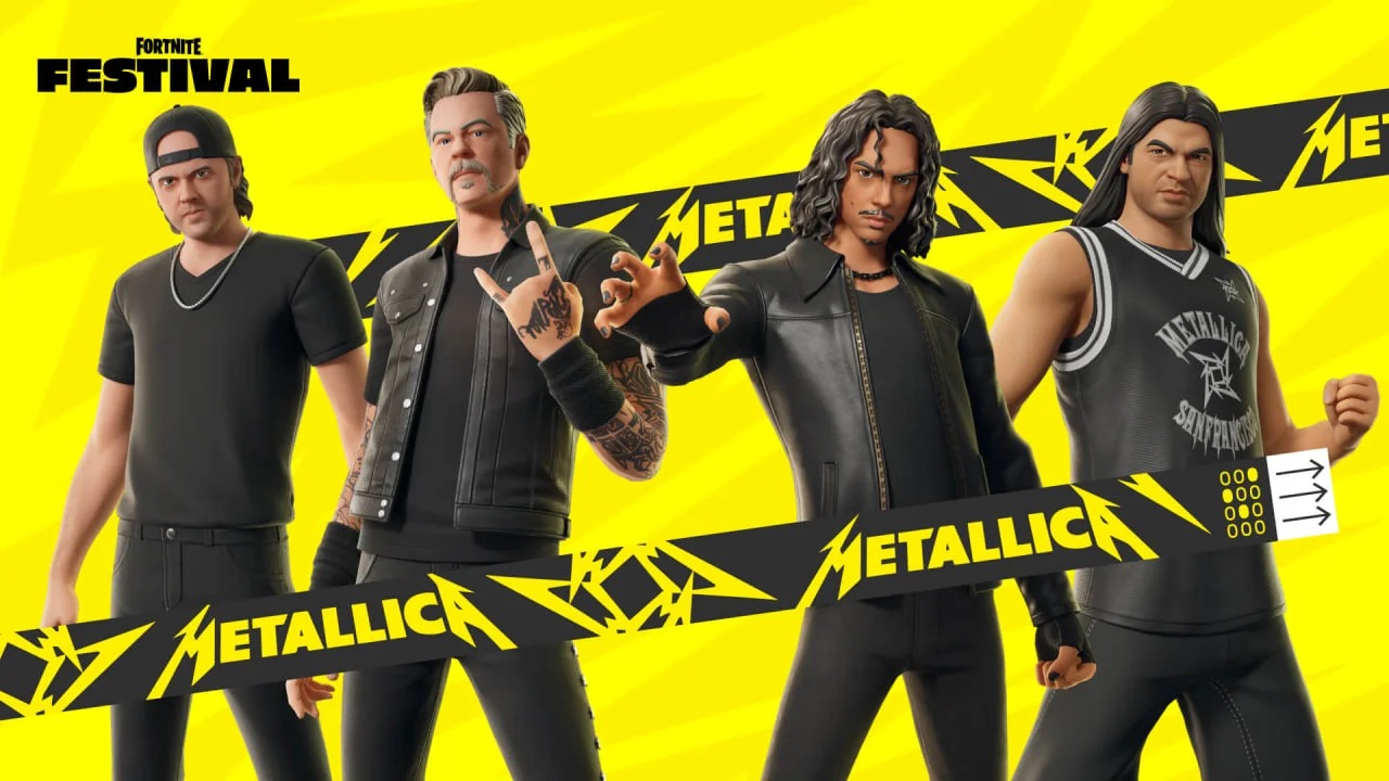 13 июня в Fortnite начнётся «сезон Metallica»