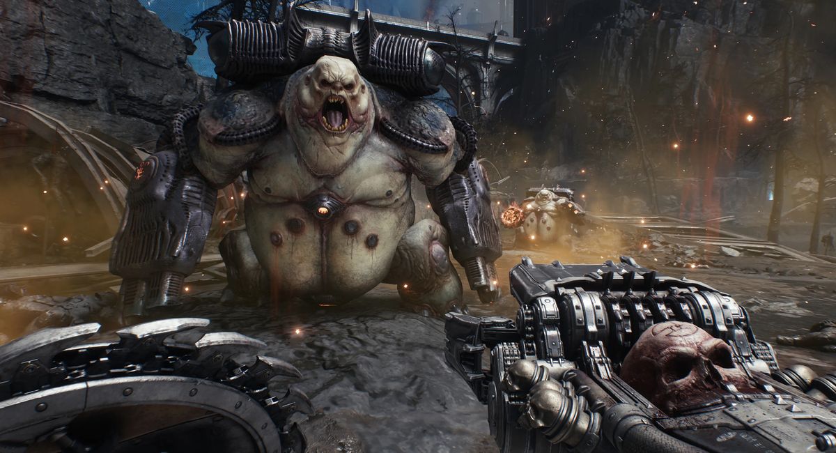 Обложка: скриншот DOOM The Dark Age