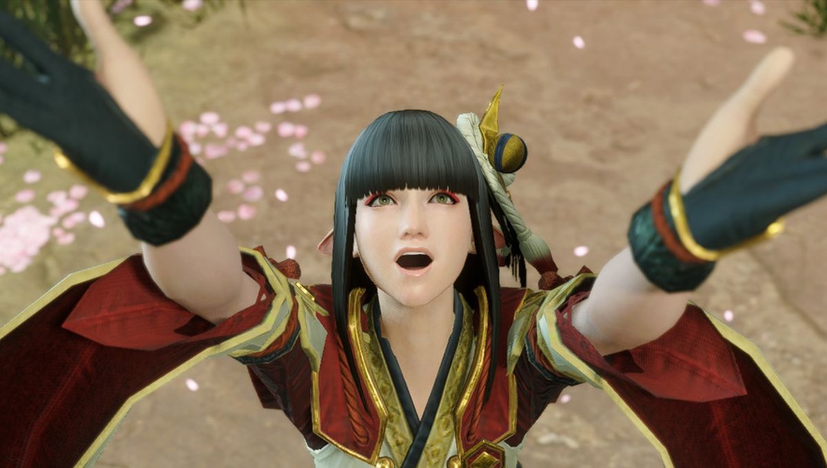 Обложка: скриншот из Monster Hunter Rise