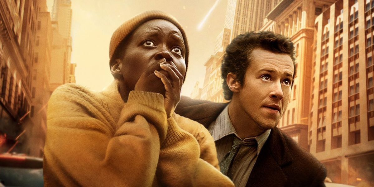 Обложка: постер фильма «Тихое место: День первый»