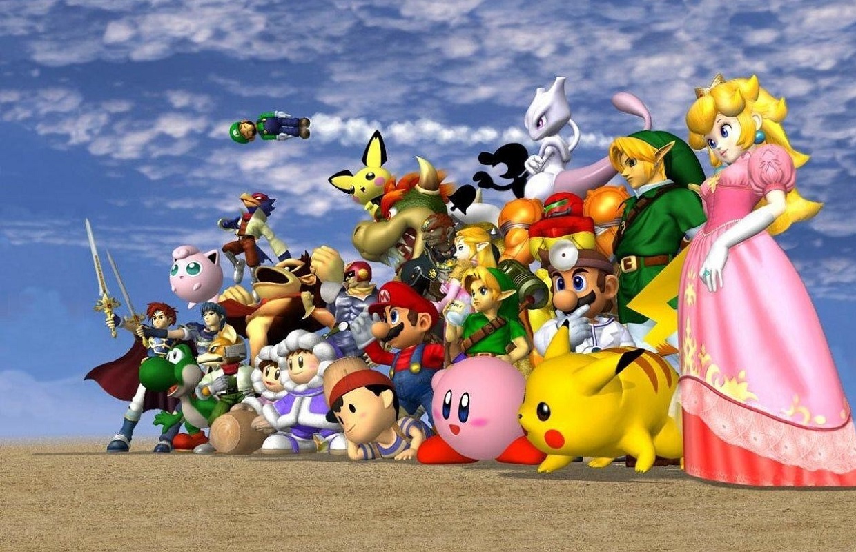 Обложка: скриншот игры Super Smash Bros. Melee