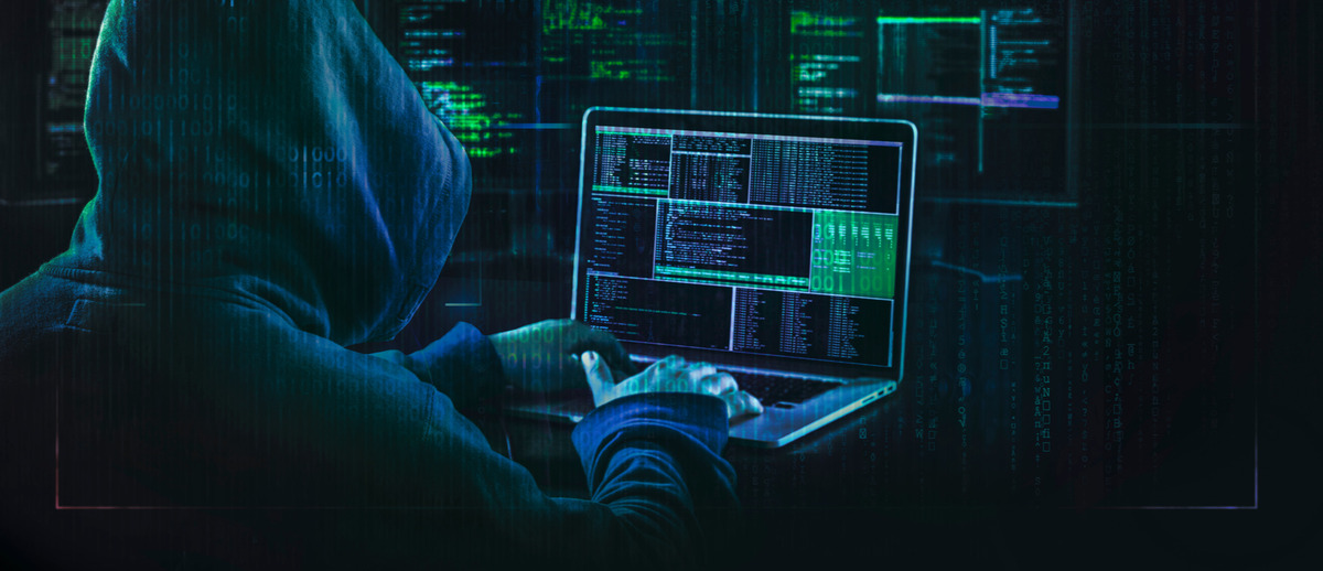 Обложка: арт хакерской атаки