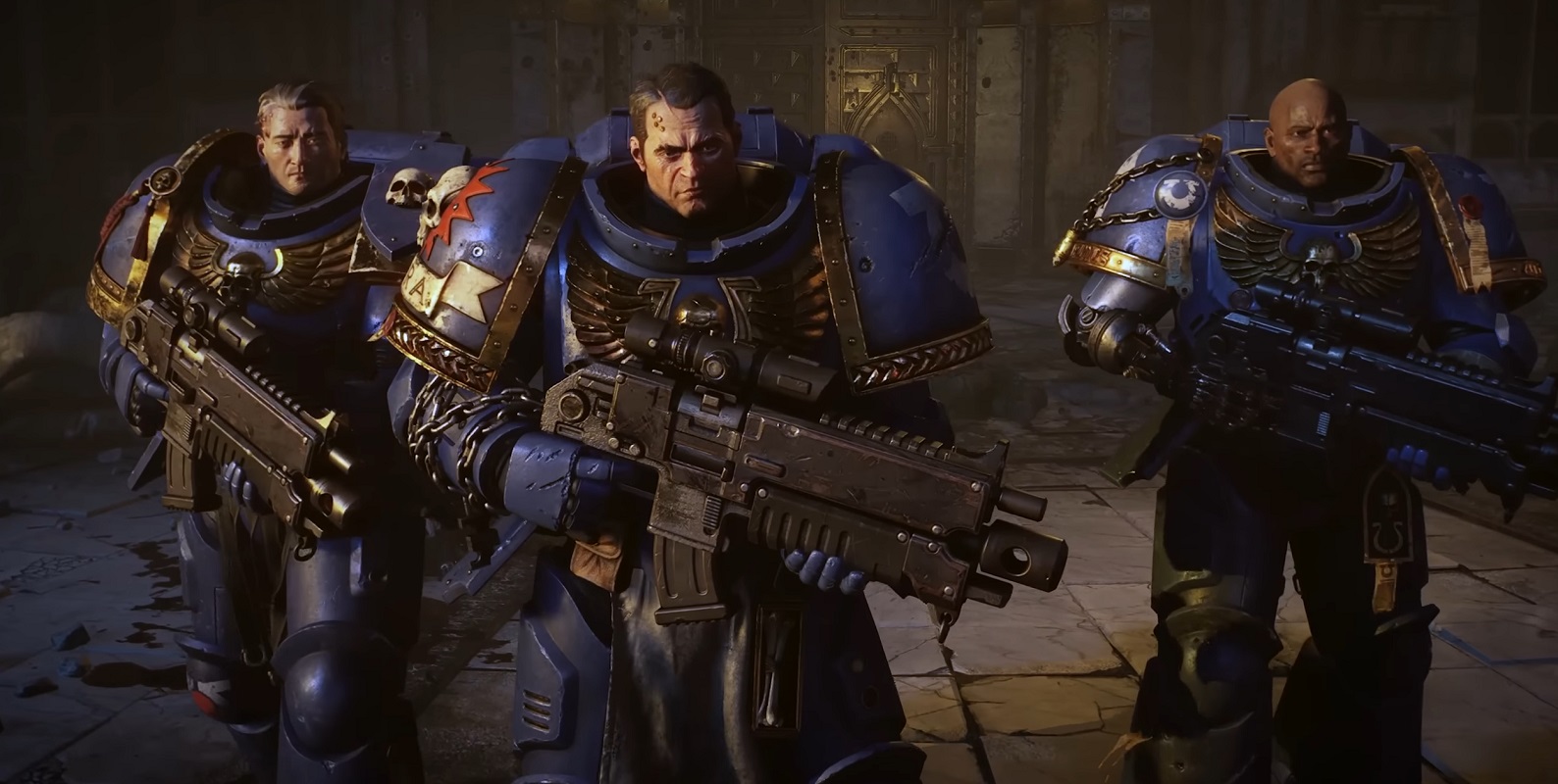 Обложка: скриншот игры Warhammer 40,000: Space Marine 2