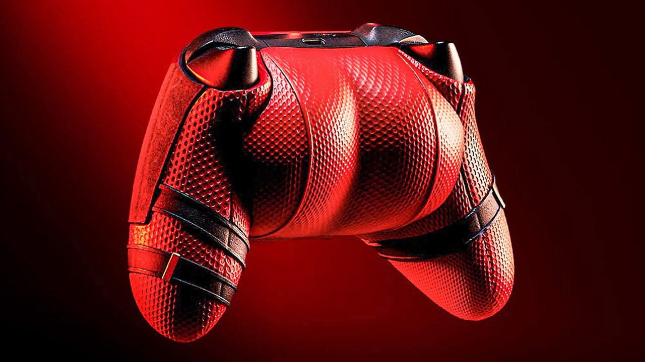 Обложка: контроллер в стиле Дэдпула