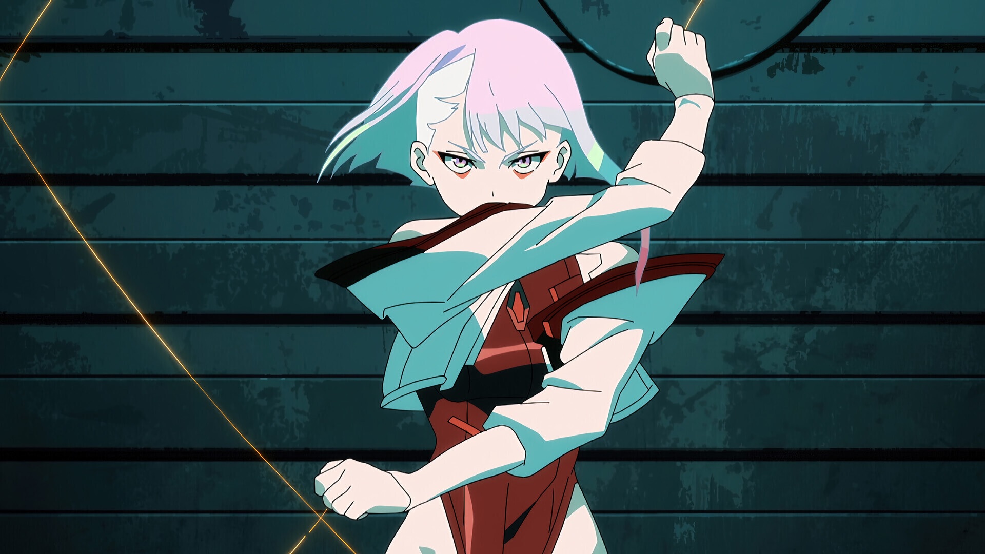 Обложка: кадр из аниме-сериала Cyberpunk: Edgerunners