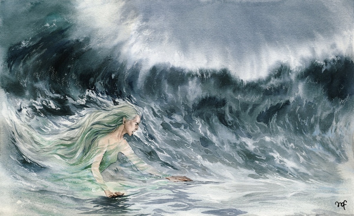 Обложка: арт из из «Сильмариллиона»