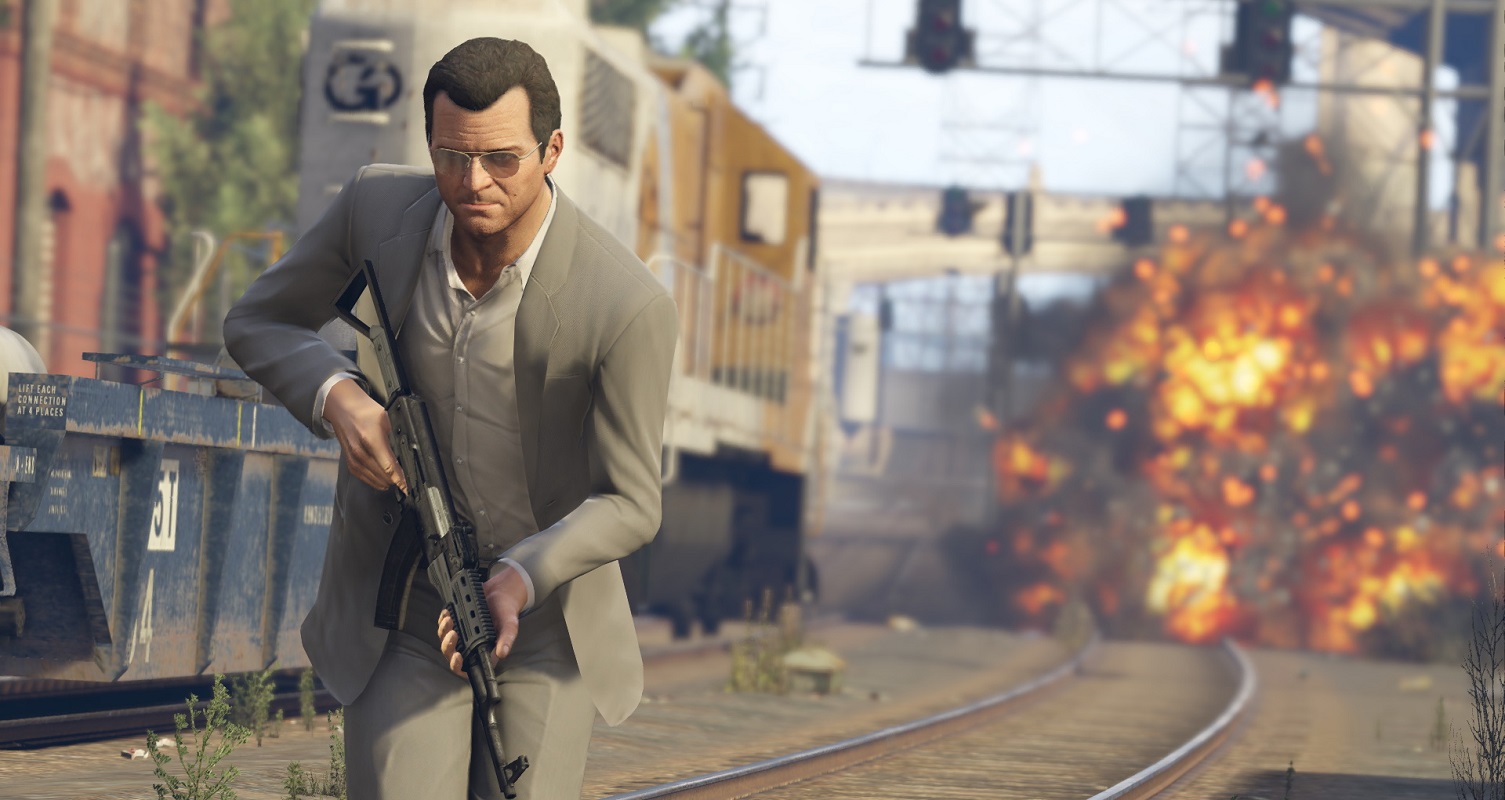 Обложка: скриншот игры Grand Theft Auto 5