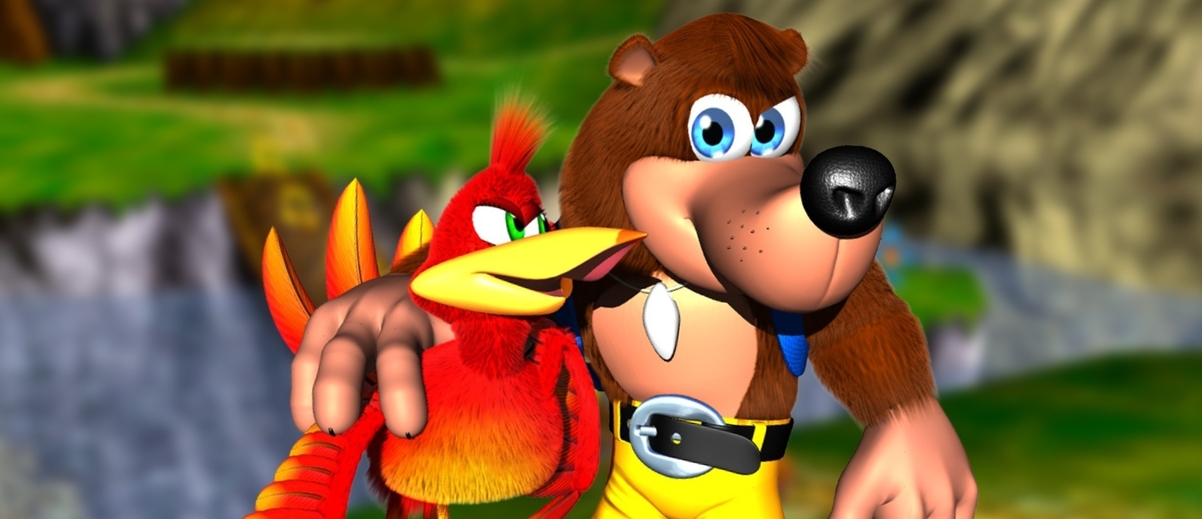 Обложка: скриншот игры Banjo-Kazooie﻿