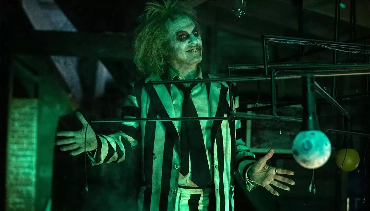 Обложка: кадр из фильма «Битлджус Битлджус»