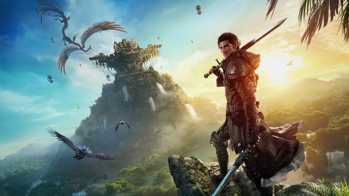 Обложка: постер игры Final Fantasy XIV: Dawntrail