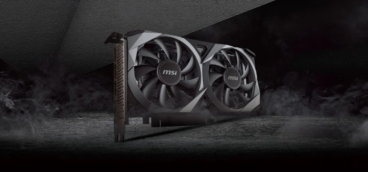 Обложка: MSI RTX 4060 VENTUS 2X