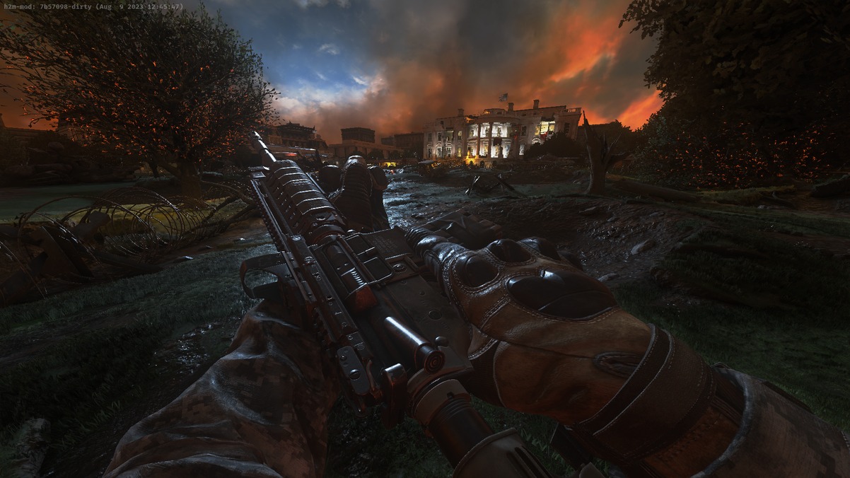 Обложка: скриншот мода H2M для игры Call of Duty: Modern Warfare Remastered