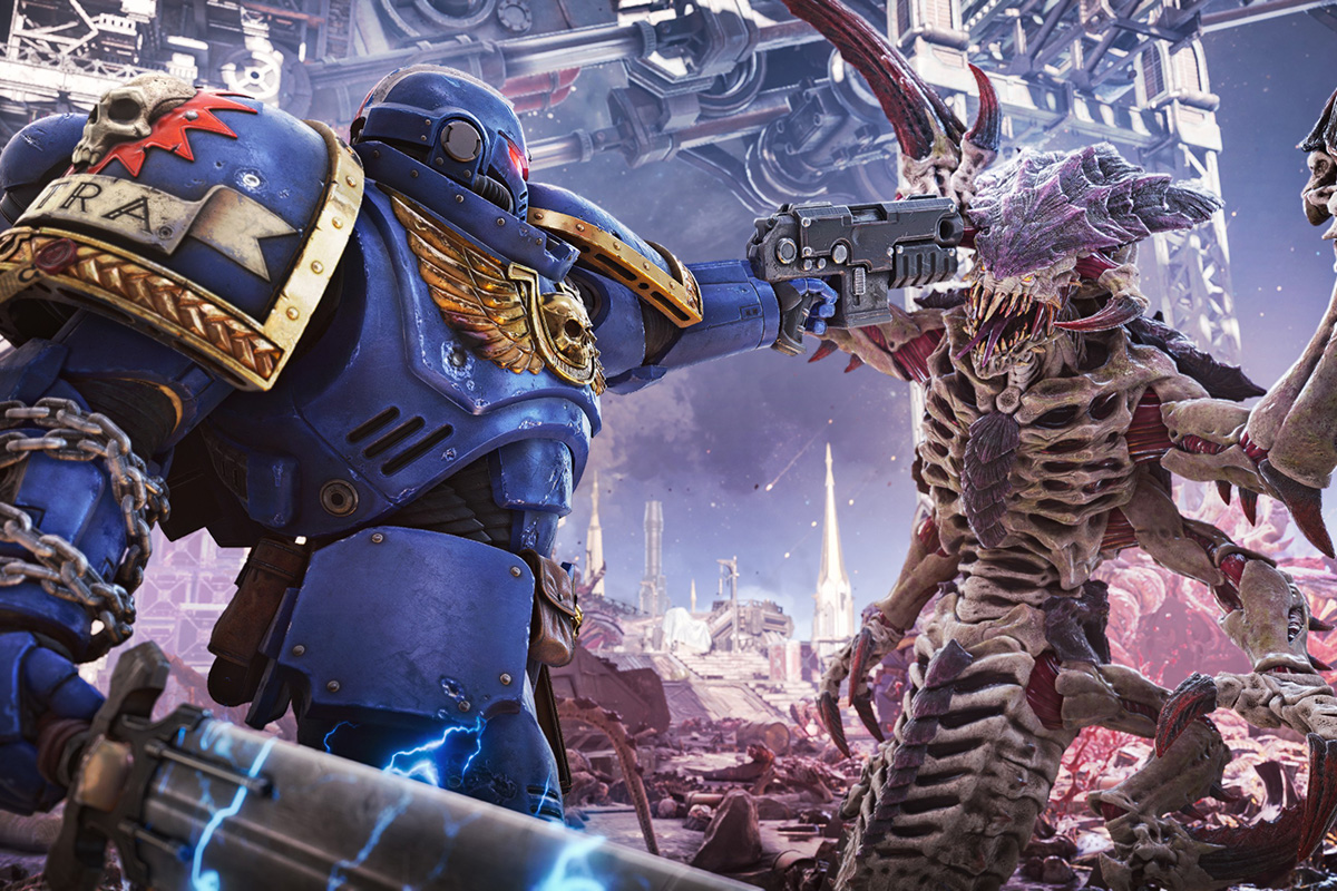 Обложка: Warhammer 40000 - Space Marine 2