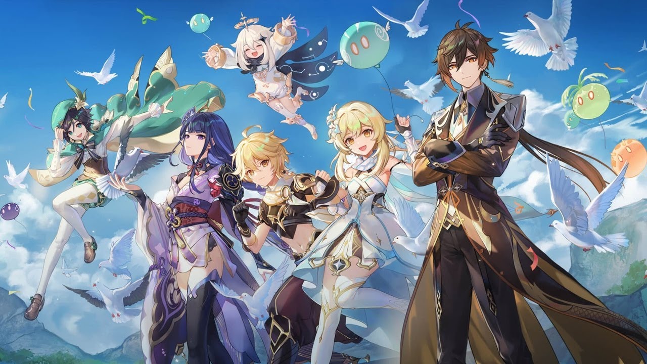 Обложка: Genshin Impact