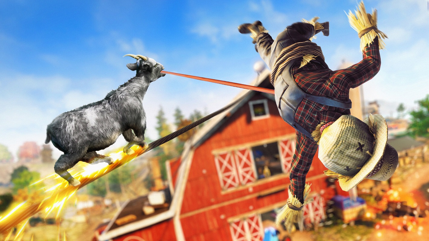 Юмористическая песочница Goat Simulator 3 добралась до Nintendo Switch