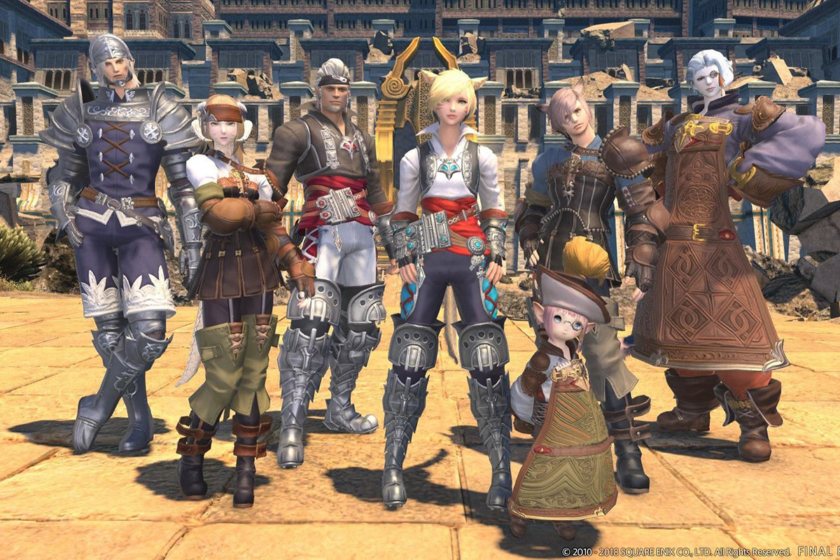 Обложка: Final Fantasy 14