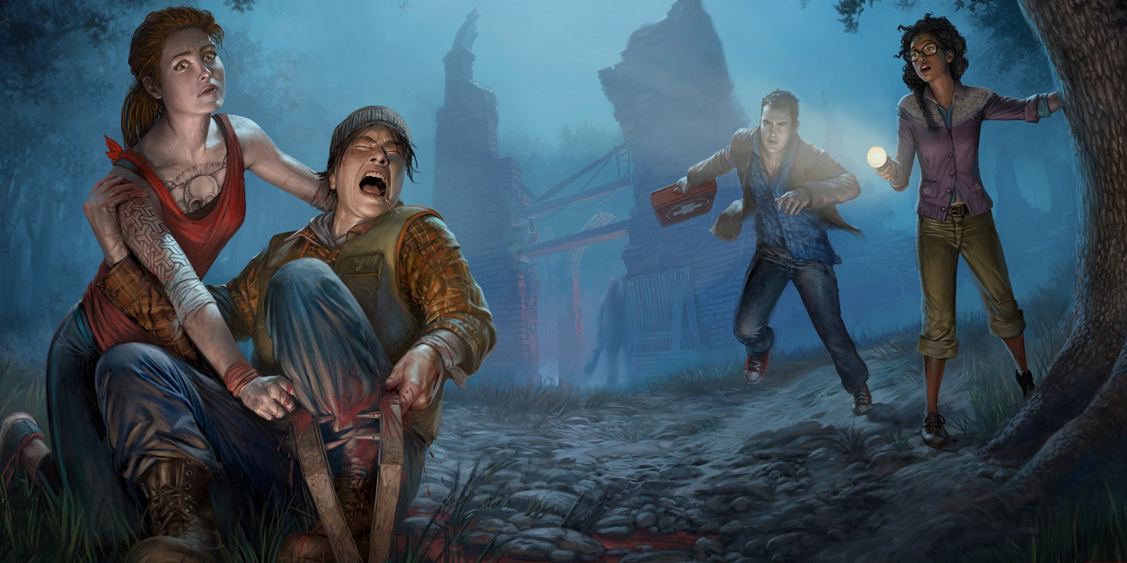 Обложка: арт игры Dead by Daylight