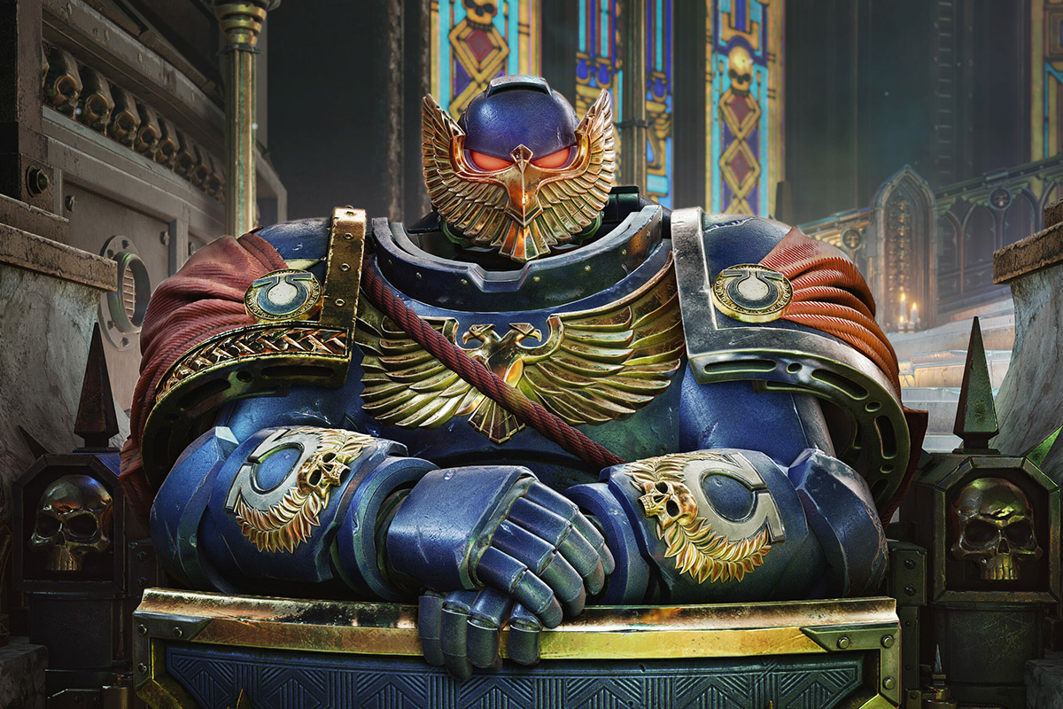 Обложка: Warhammer 40000 - Space Marine 2