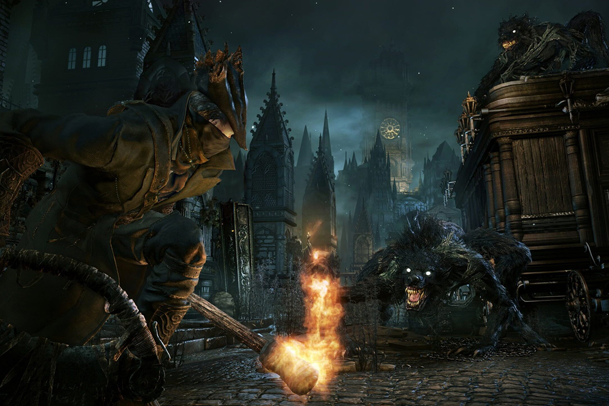 Обложка: Bloodborne