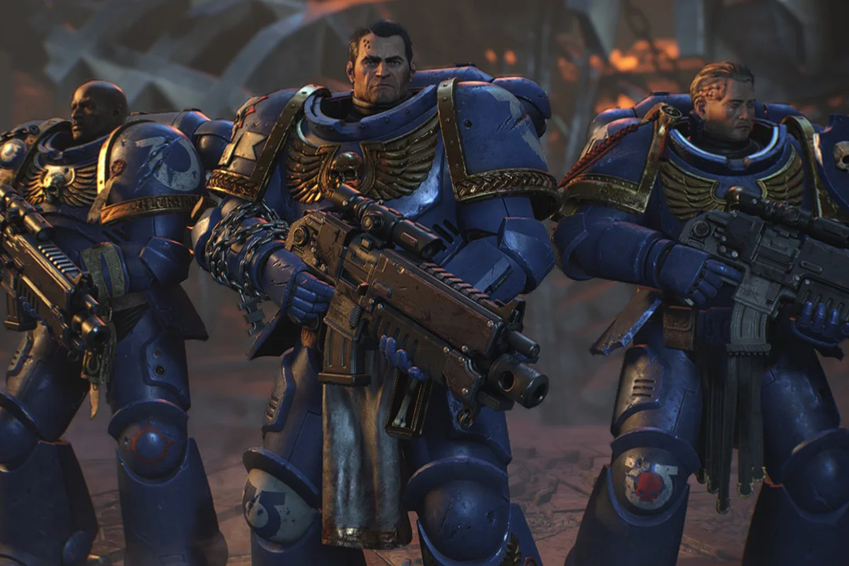 Обложка: Warhammer 40000 - Space Marine 2