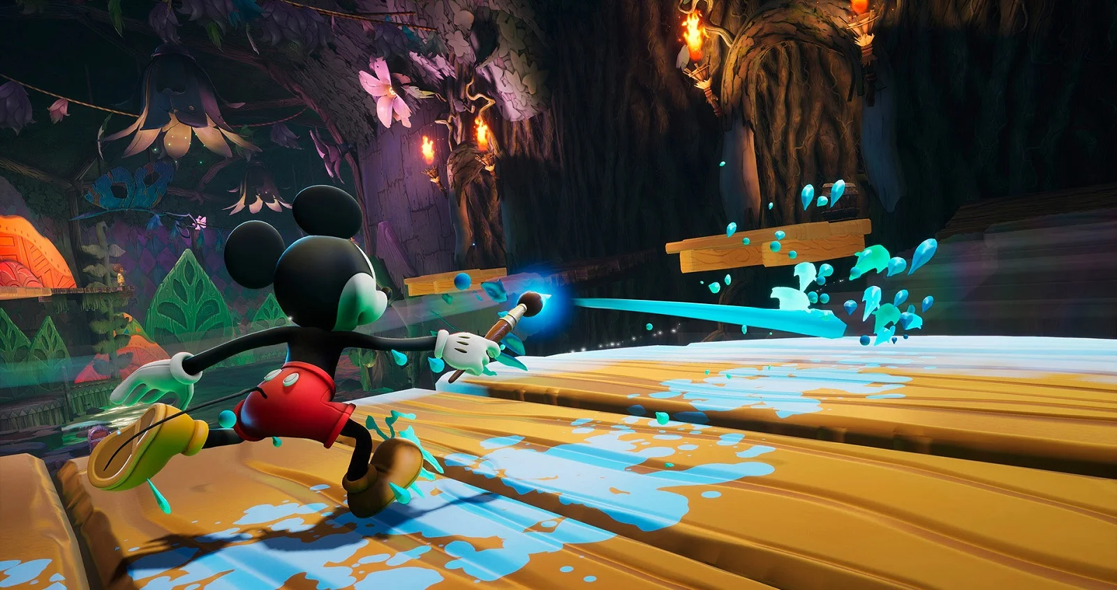 Обложка: скриншот из Disney Epic Mickey: Rebrushed