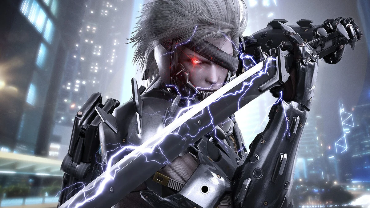 Обложка: скриншот игры Metal Gear Rising: Revengeance