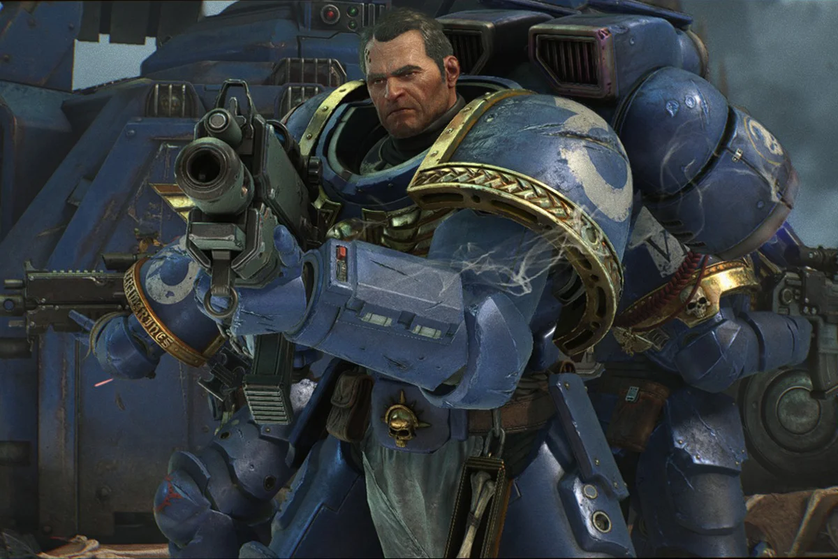 Обложка: Warhammer 40000 - Space Marine 2