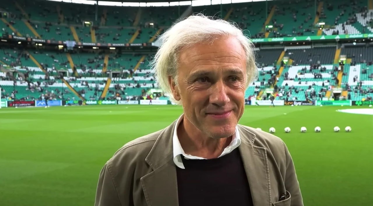 Обложка: кадр из ролика Oscar Winner Christoph Waltz spoke to Celtic TV