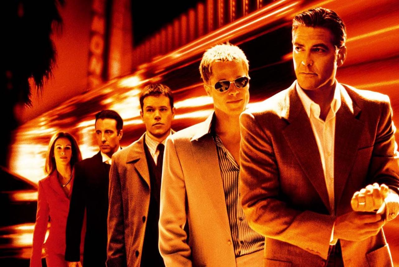 Обложка: постер фильма «11 друзей Оушена»