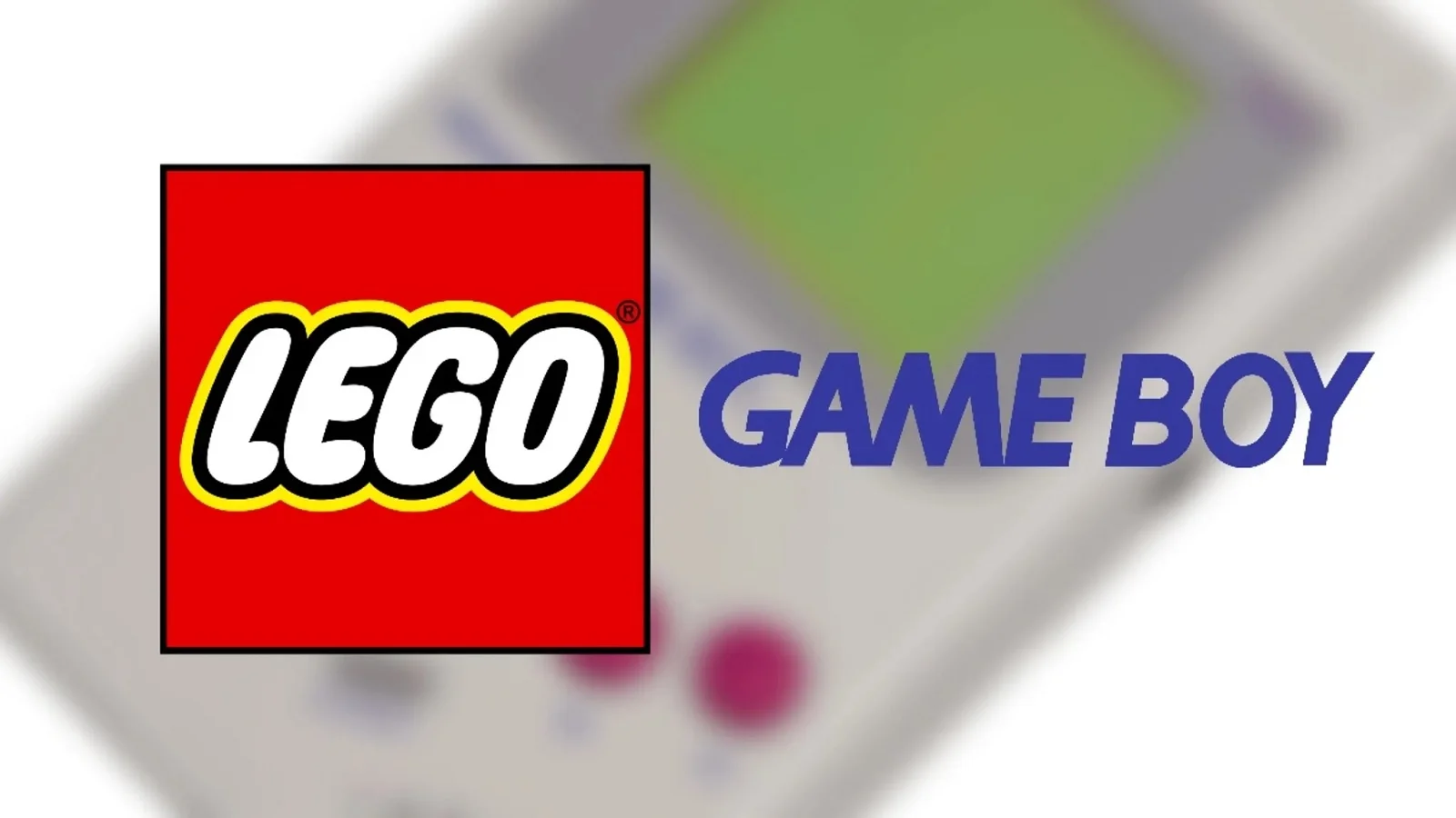 Nintendo представила LEGO-версию Game Boy - изображение обложка