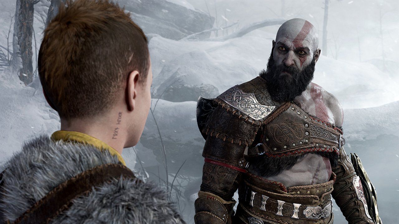 Обложка: скриншот игры God of War: Ragnarok
