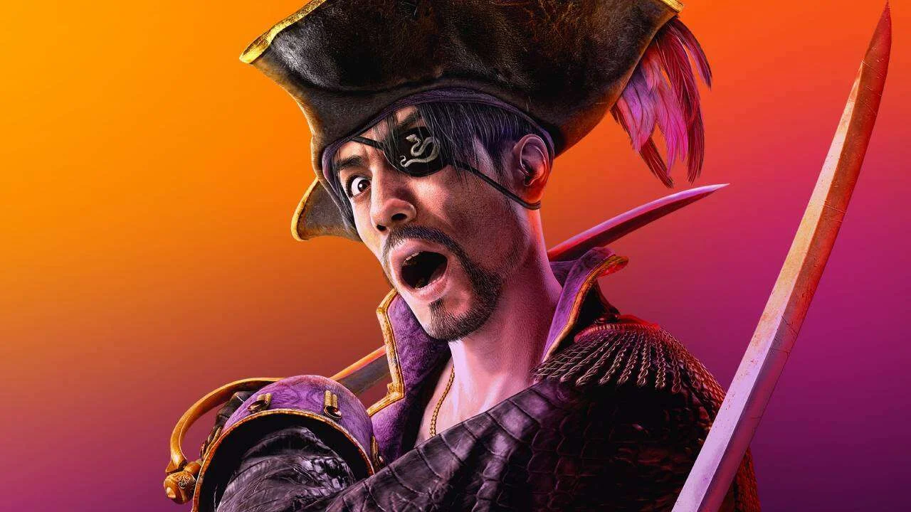 Обложка: постер игры Like a Dragon: Pirate Yakuza in Hawaii