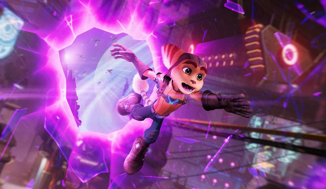 Обложка: скриншот игры Ratchet & Clank: Rift Apart