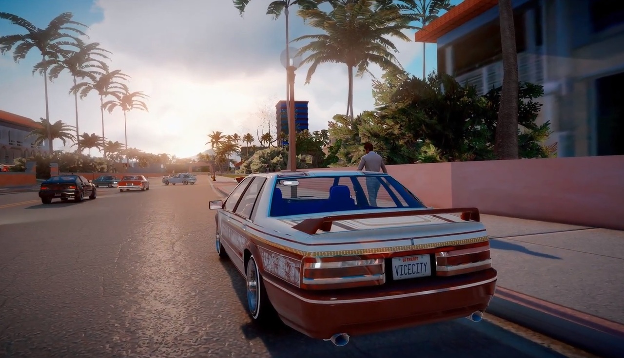 Обложка: скриншот Grand Theft Auto: Vice City Nextgen Edition