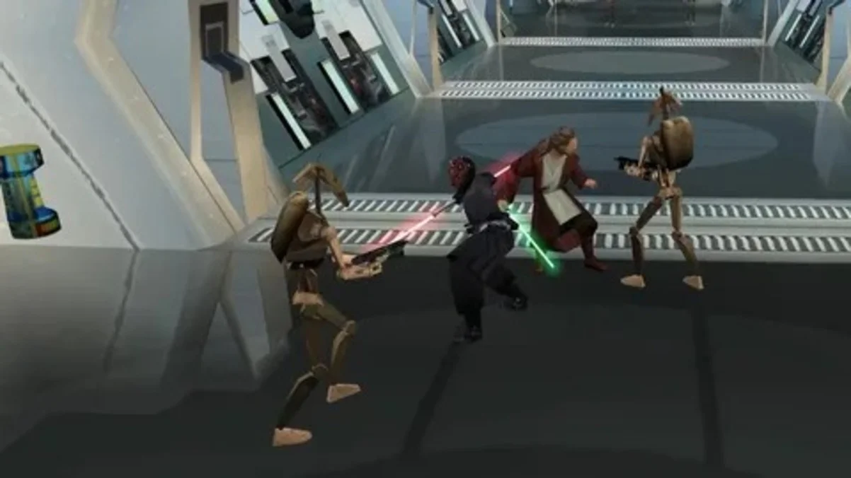 Обложка: скриншот ремастера Star Wars Episode I: Jedi Power Battles