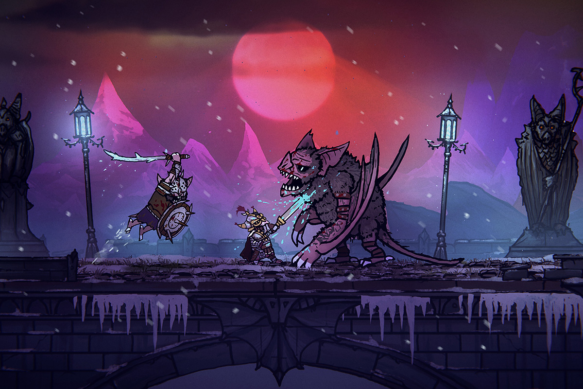 Состоялся релиз ролевого 2D-экшена Tails of Iron 2: Whiskers of Winter