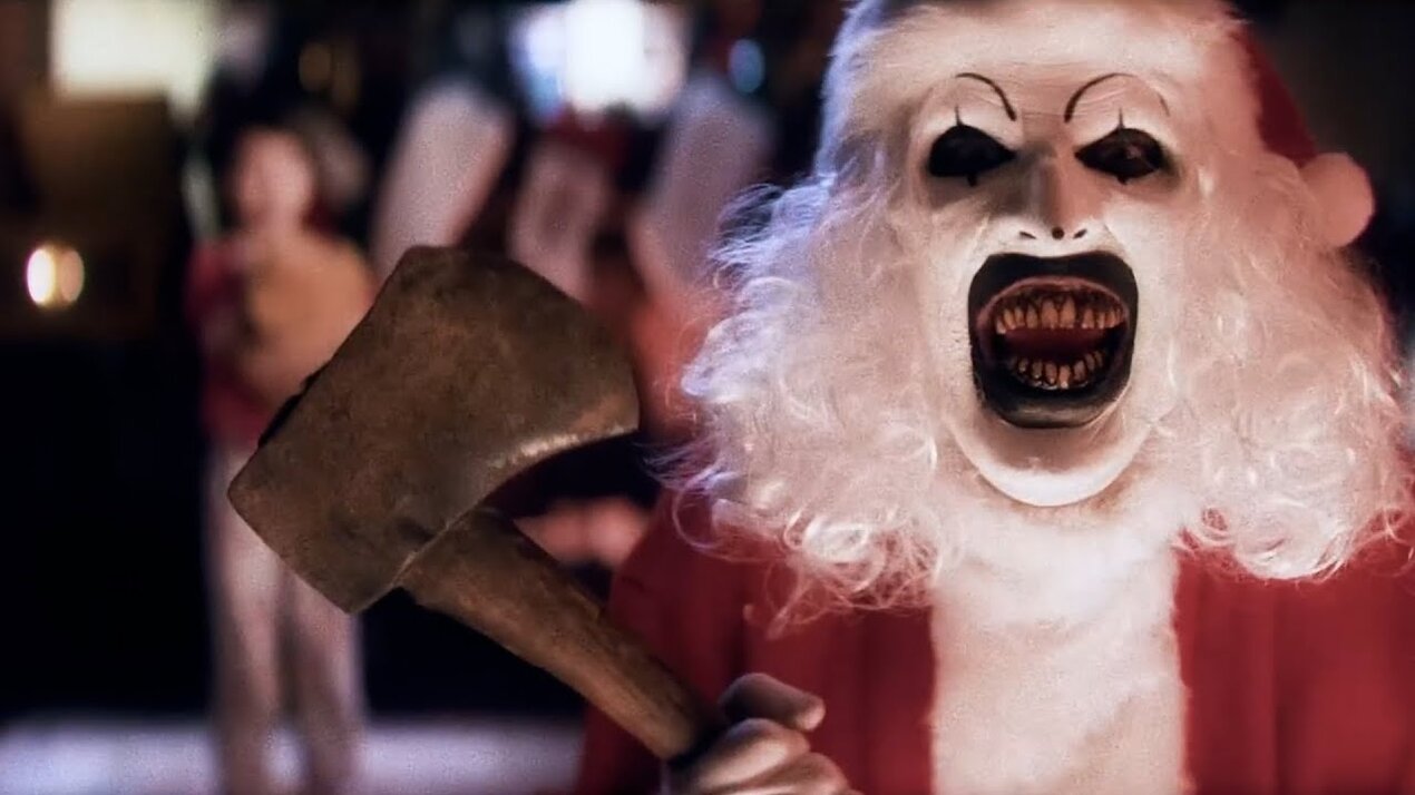 Обложка: кадр из фильма «Ужасающий 3»