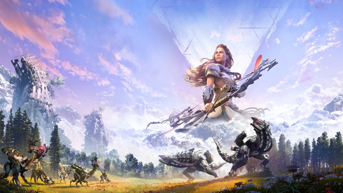 Обложка: постер игры Horizon Zero Dawn