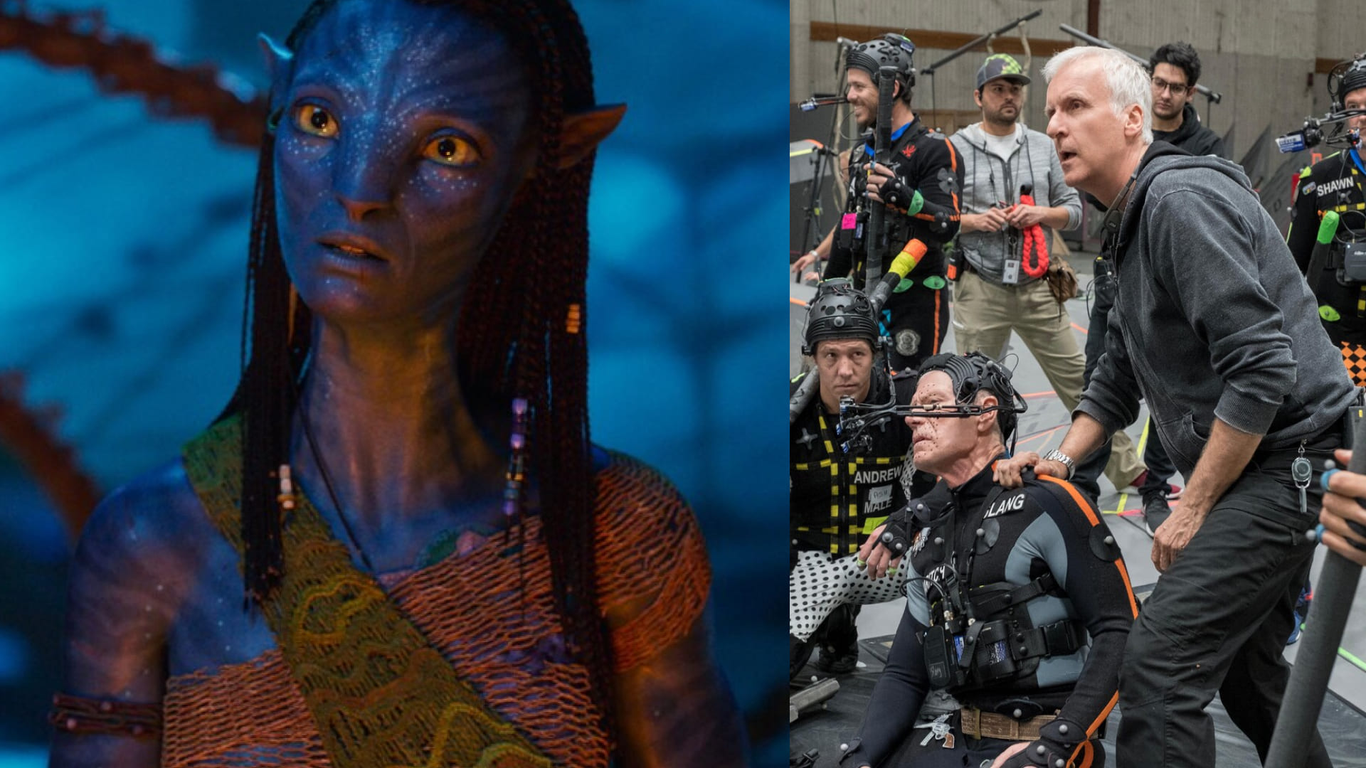 Обложка: кадр из фильма «Аватар: Пламя и пепел», фото со съёмок