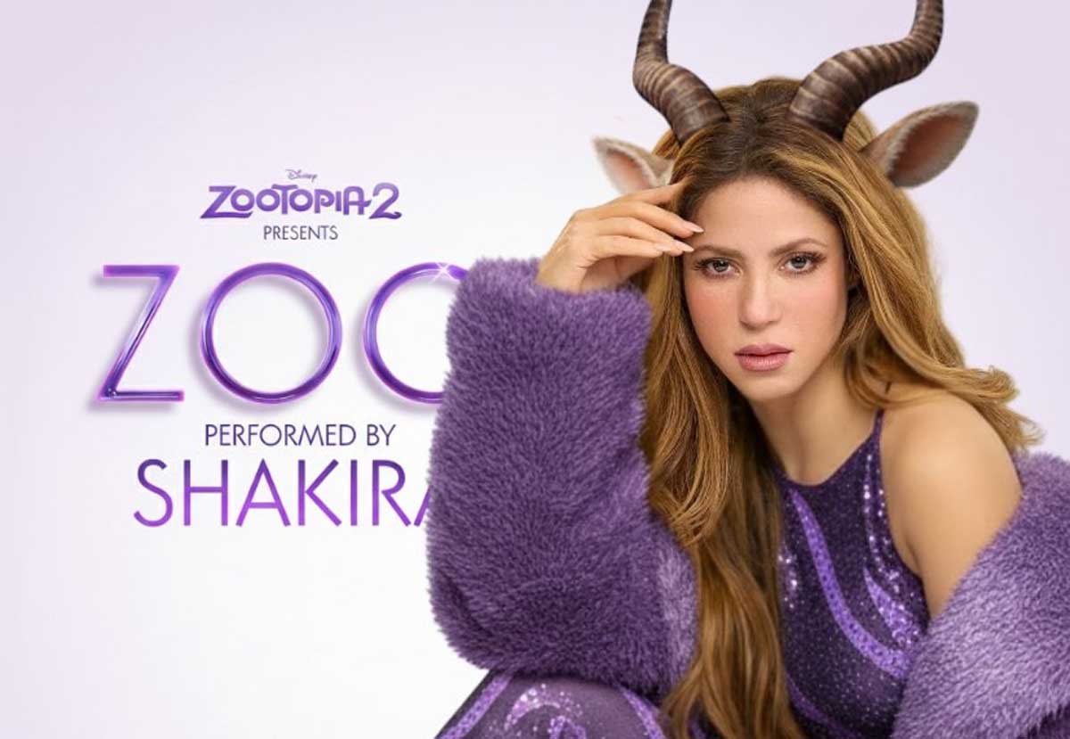 Обложка: Шакира для "Зверополиса 2" / Фото: Disney
