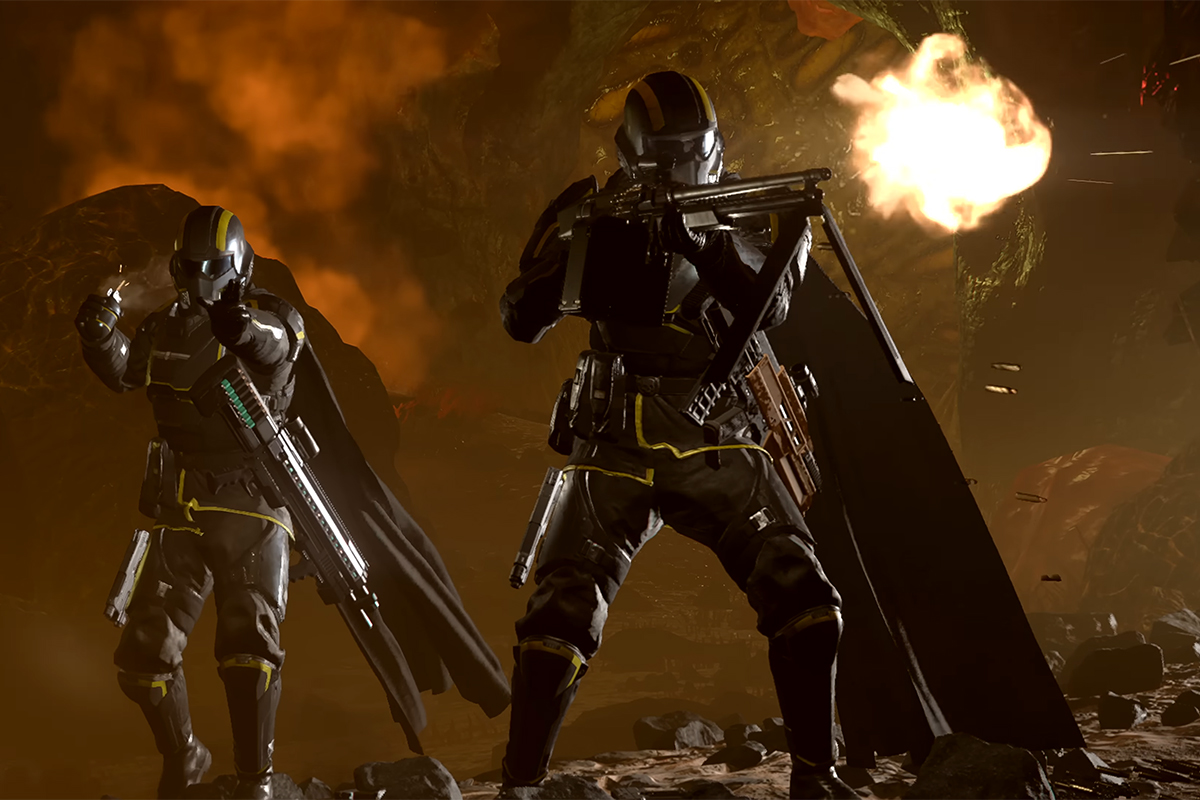 Обложка: Helldivers 2