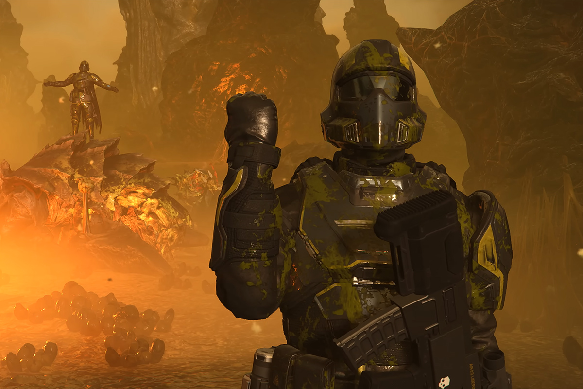 Обложка: Helldivers 2