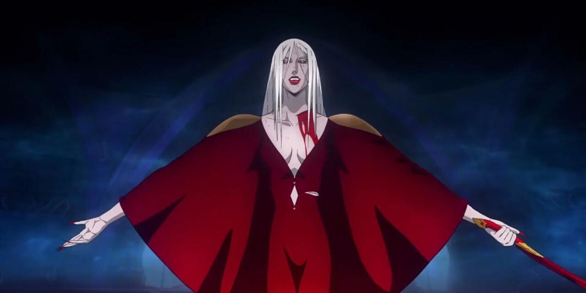 Обложка: кадр из анимационного сериала «Кастлвания»