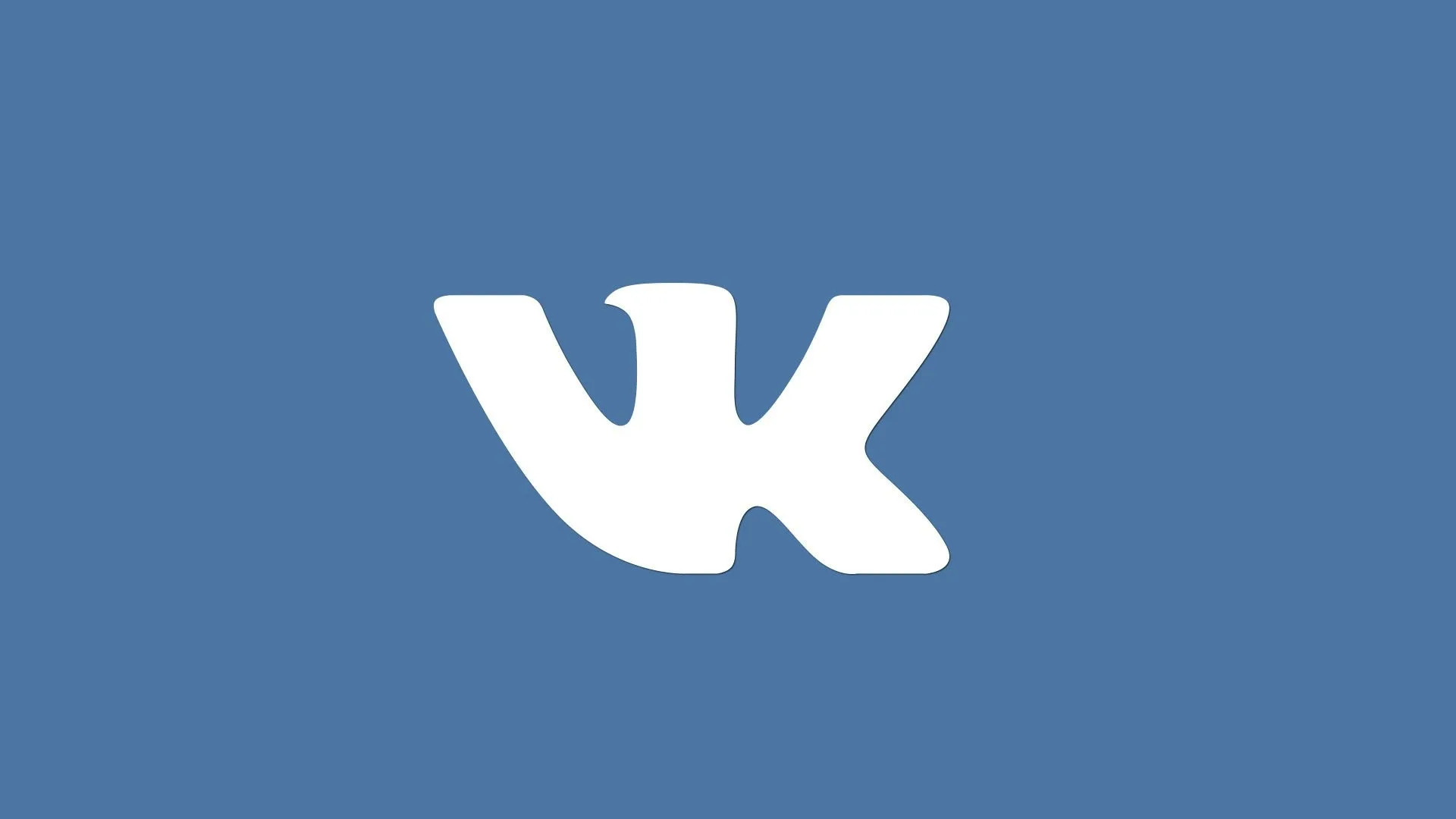 Обложка: логотип VK
