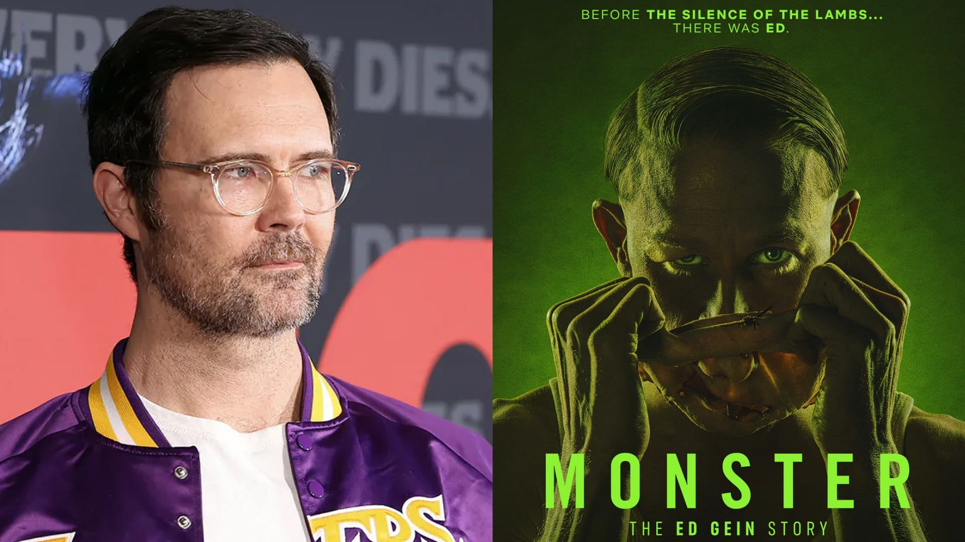 Обложка: Leon Bennett/Getty Images, постер сериала «Монстр: История Эда Гина»