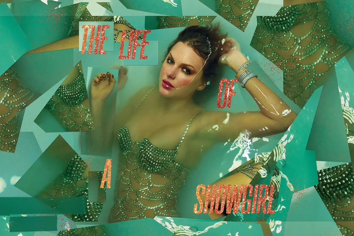 Обложка: обложка альбома Тейлор Свифт The Life of a Showgirl