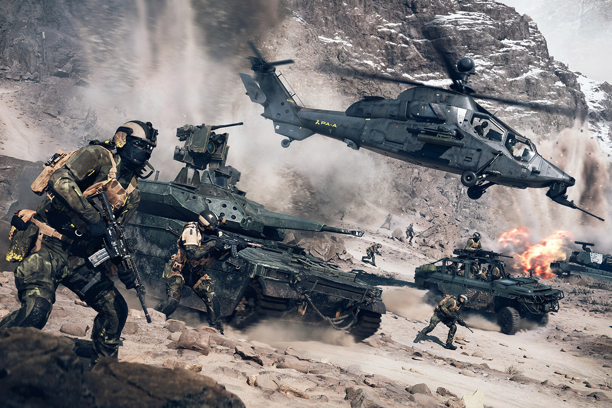 Обложка: Battlefield 6