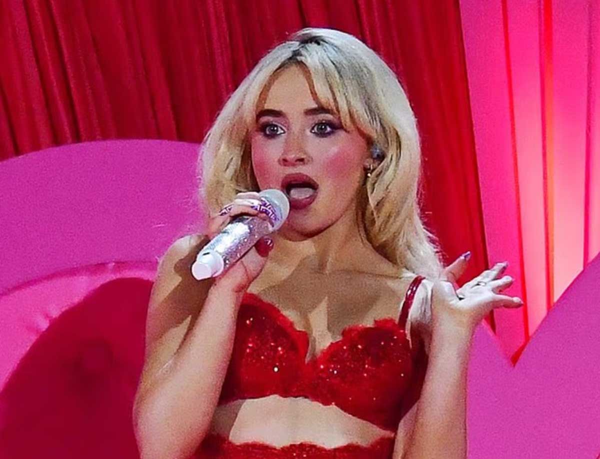 Обложка: Сабрина Карпентер / фото: Shutterstock, Daily Mail